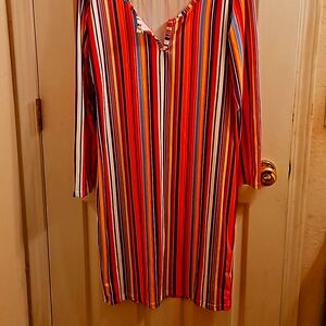 Dress size XL striped,red, blue,black,pink,yellow, orange,white,purple, burgundy